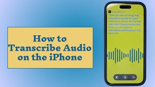 How to Transcribe Audio on the iPhone screenshot 4