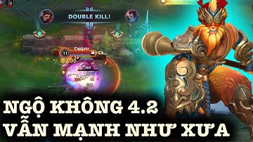 [LMHT:Tốc Chiến] NGỘ KHÔNG phiên bản 4.2 không hề yếu đi chút nào mang đi rừng vẫn ok