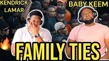 Baby Keem, Kendrick Lamar - family ties (Official Video) |BrothersReaction!
