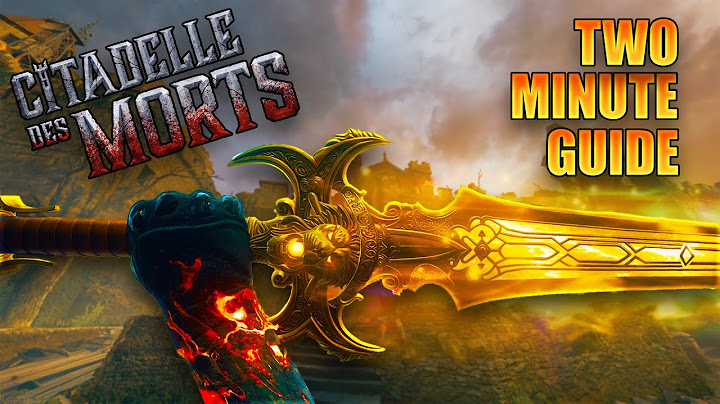 2 MINUTE UPGRADED LIGHT SWORD SOLAIS GUIDE (Citadelle des Morts)