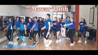 Mawar Putih - Zumba Dance Kreasi - Cky with Mmk QQ Studio