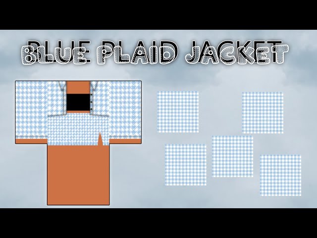 Blue Plaid Shirt - Roblox