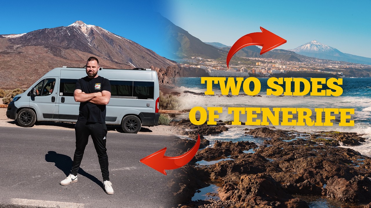 Exploring Tenerife by Campervan: North to South! Volcanoes, Beaches & Wild Camping