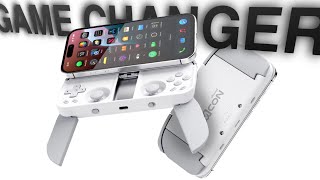 iPhoneにMagSafe接続できるスライド式のモバイルゲーム
