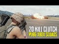 PUBG Xbox - 20 Kill Squads Clutch + Teammate RAGE (Playerunknown's Battlegrounds)