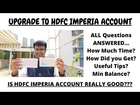 FINALLY GOT HDFC Imperia Bank Account |Ways to Get Imperia Bank Account| HDFC Preferred Bank Account