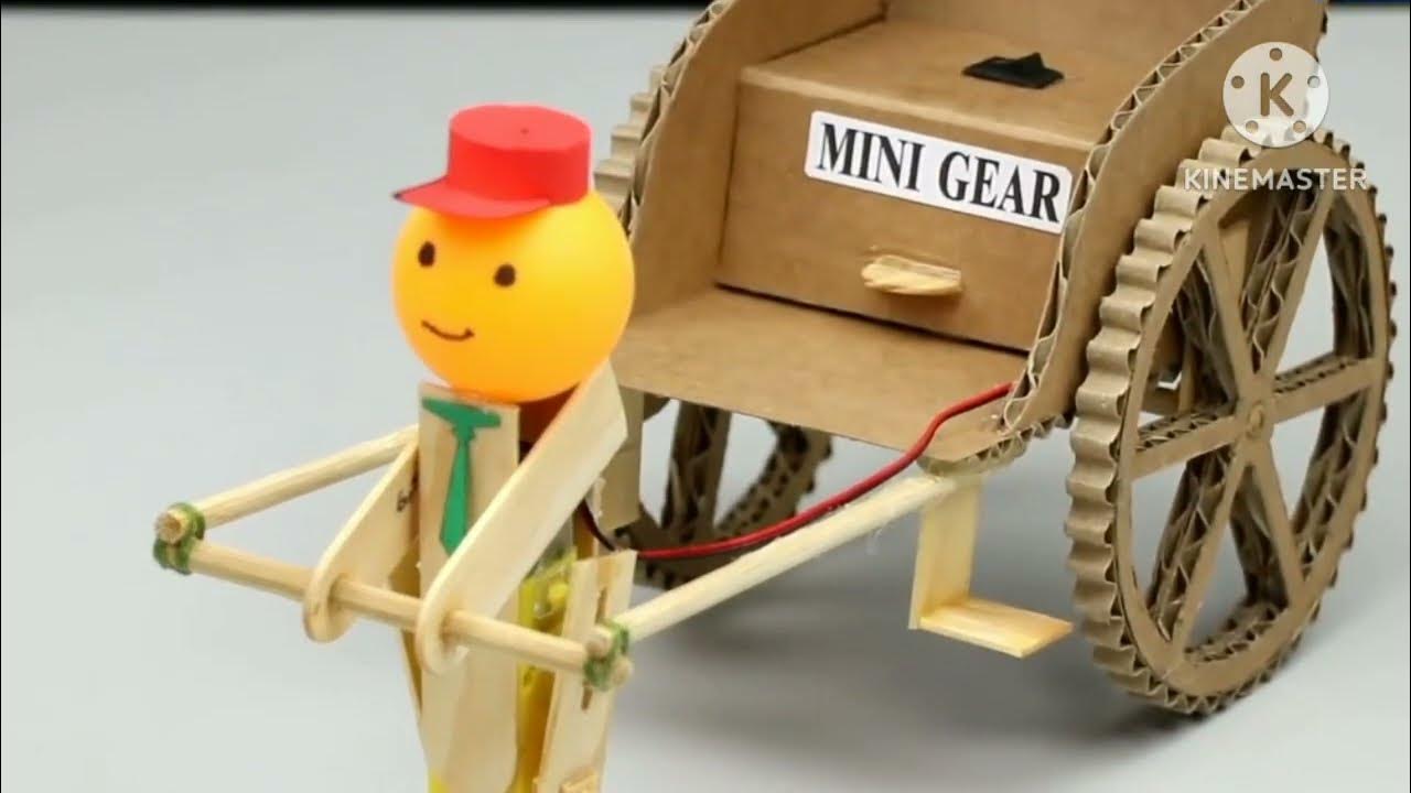 Robot Kaise bnate hainrobort How To Make Robot Rickshawpulr YouTube
