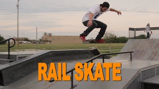RAIL SKATE Brandon Moore vs Rick Molina SKATE saturdays