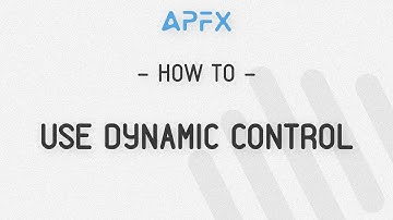 APFX Tutorial | How to Use Dynamic Control