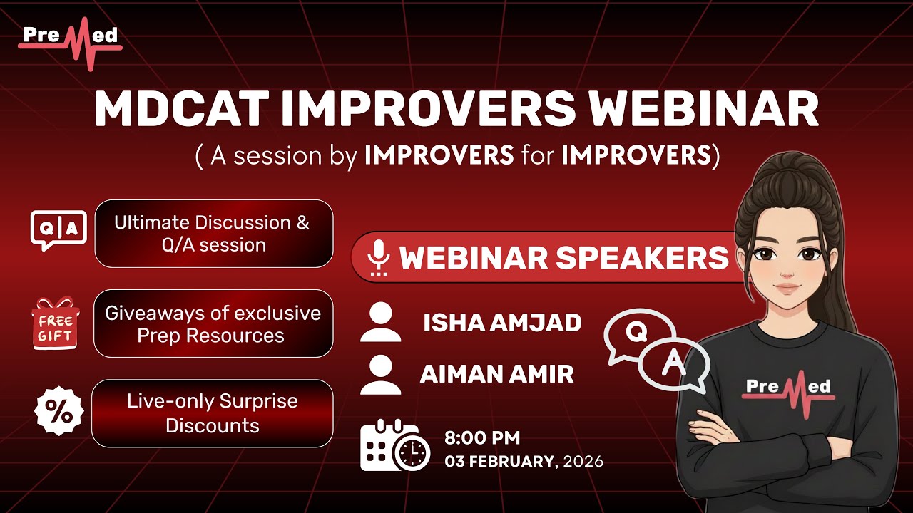 MDCAT IMPROVERS WEBINAR: Are you Ready for the biggest comeback? - YouTube