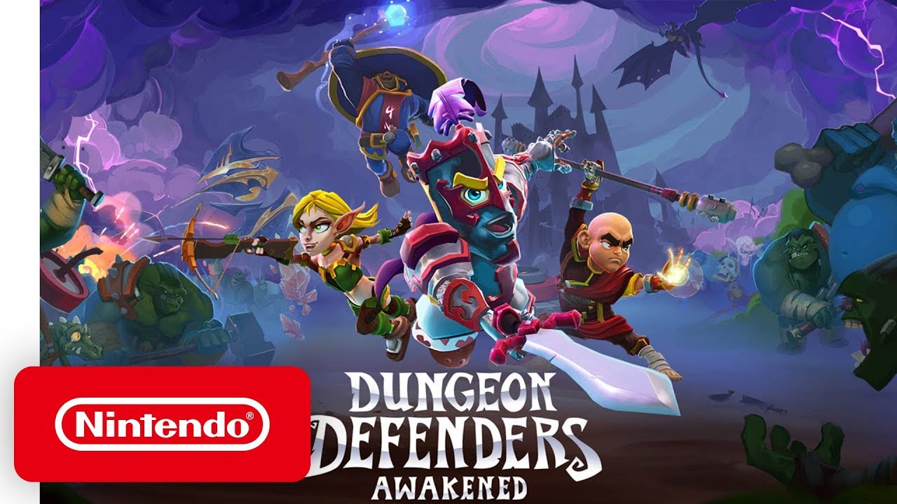 Dungeon Defenders Awakened Announcement Trailer Nintendo Switch Youtube