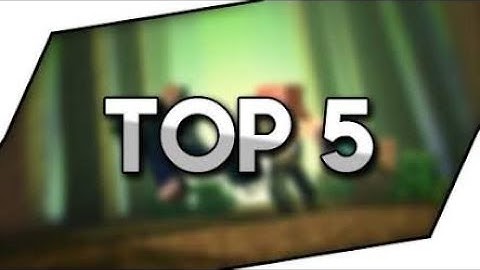 TOP 5 MINECRAFT INTRO ANIMATIONS 2018