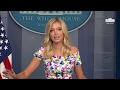 07/01/20: Press Secretary Kayleigh McEnany Holds a Press Briefing