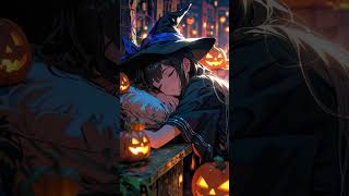 【睡眠用BGM】魔法の安眠ジャズ|眠る魔女とハロウィンの夜風 Vol.4