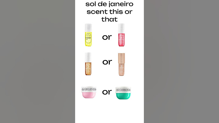 Sol de Janeiro this or that?! 💕🫶 #perfume #soldejaneiro 🌊✨#preppy #viral #fypシ