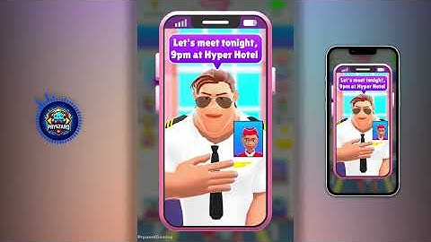 Hyper Hostess - Gameplay Walkthrough Part 1 Tutorial, Airplane Job Story (iOS, Android)