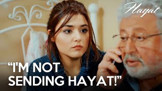 Hayat is kept at home by her family | Hayat