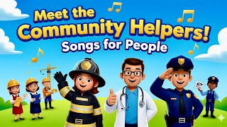 🎶 Meet the Community Helpers! 👩🚒👨⚕️👮♂️
