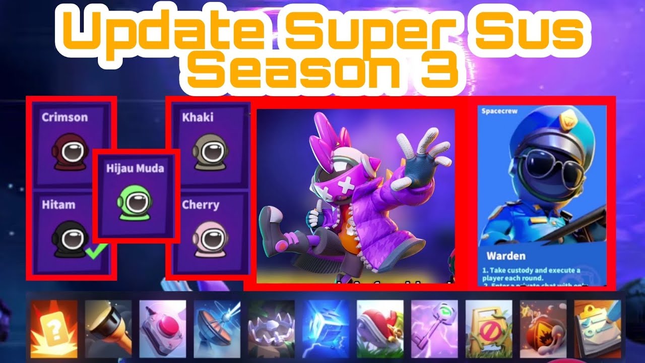 Ini Update Yang Ditunggu!!! Role Baru + Mode Baru + Warna Baru!!! Super Sus Update Season 3!!!