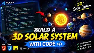 Building a 3D Solar System with Code 🌍 | JavaScript & Three.js