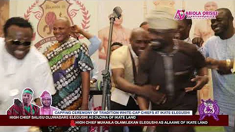 LOL..WATCH THE HILARIOUS MOMENT BETWEEN SAHEED OSUPA AND MALAIKA ON STAGE