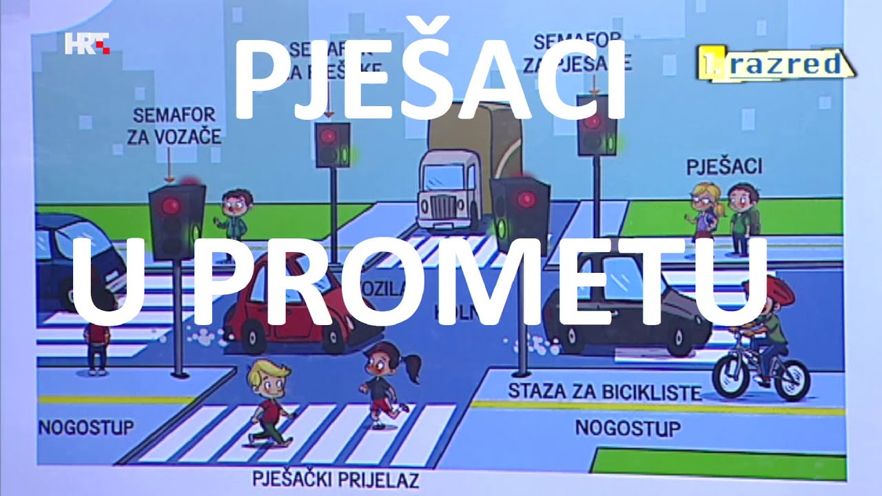 1.RAZRED - PJEŠACI U PROMETU