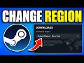 How To Change Steam Location (Update Store & Wallet Country)