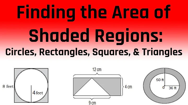 Finding the Area of a Shaded Region: Circles, Rectangles, Squares, & Triangles (Free ASVAB Tutoring)