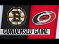 12/23/18 Condensed Game: Bruins @ Hurricanes