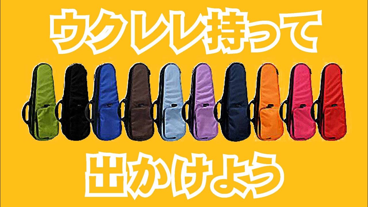 ウクレレケースのススメ #ケース #ウクレレ #お出かけ #大切 #野外