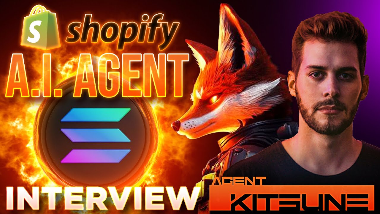 Shopify A.I. Agent on Solana🦊$KIT Interview🔥