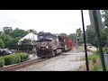 NS 913 Loaded rail train W/Justin