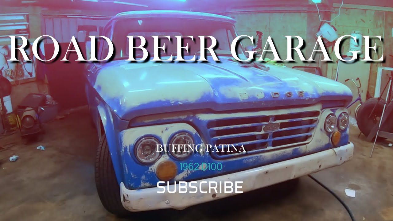 1962 DODGE d100 HOW TO SAVE TO NATURAL PATINA PAINT,