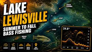 Lake Lewisville Breakdown (Texas) | Summer to Fall Bass Fishing