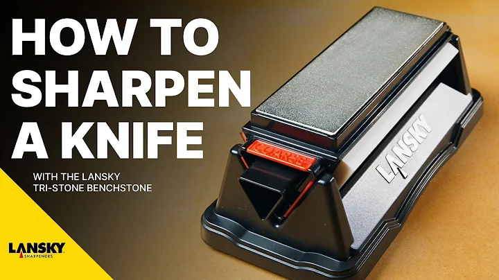 How to Sharpen with the Lansky Tri-Stone Benchstone
