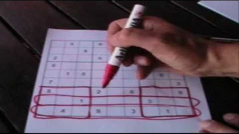 How To Solve A Sudoku Puzzle - The Basics Plus One Simple Tip or Trick