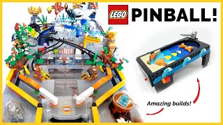 Amazing LEGO Pinball Machines! Unbelievable Builds