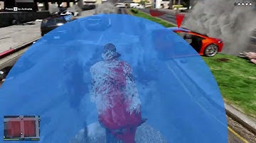 Dr. Strange script mod mixed with Magneto script mod in GTA 5