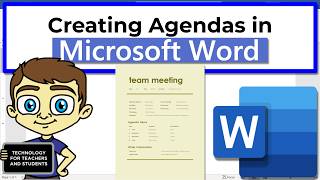 Creating Meeting Agendas in Microsoft Word