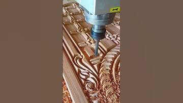 মেশিন দিয়ে নকশার জমিন পরিস্কার করা হচ্ছে #cnc #cncmachine #cncdesign #2ddesin #FurnitureDesign