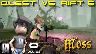 Moss - Oculus Quest Vs Rift S #VR // Oculus Quest // Oculus Rift S