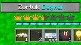 BAŞKAN ZORLUK SEVİYESİ - Minecraft screenshot 4