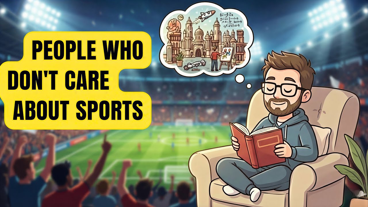 The Psychology Of People Who Don’t CARE About SPORTS
