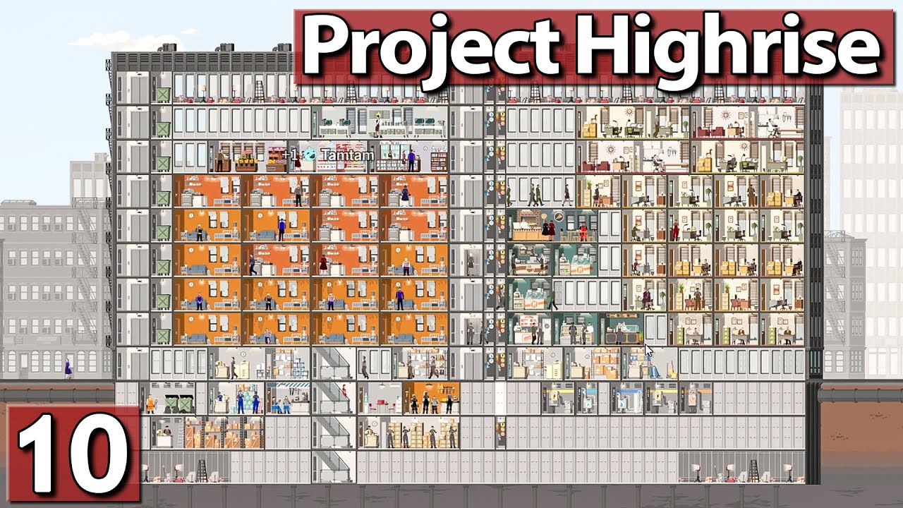 4 RIESEN im MONAT ► Project Highrise #10 gaming logo