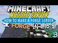 How To Make A Modded Minecraft Server in 1.16.5 (Forge Server 1.16.5)