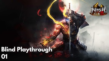 Silent Streams | Nioh 2 - Blind Playthrough 01 - Character creation, Tutorial, and Intro