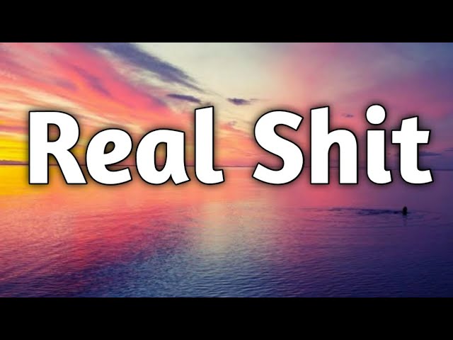 Juice WRLD & benny blanco - Real Shit (Lyric Video)