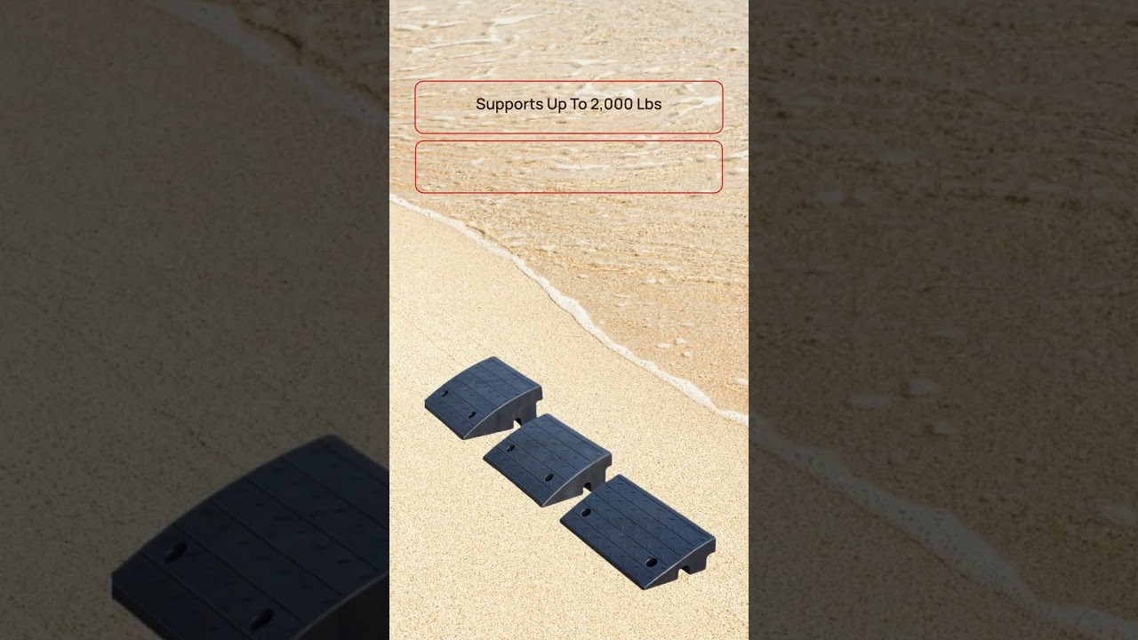 Heavy Duty Curb Ramp for Smooth Transitions