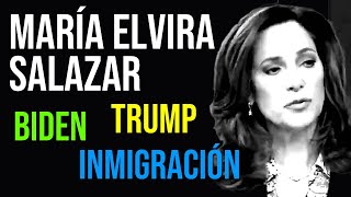 María Elvira Salazar entrevistada por Jorge Ramos - Biden - Inmigración - Trump - Ley Dignidad