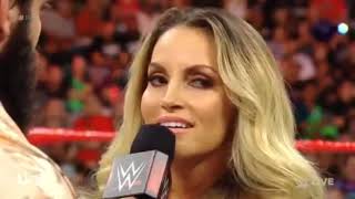 Famous Trish Stratus Returns to Interrupt Elias FULL Raw August 28, 2018 Wealth